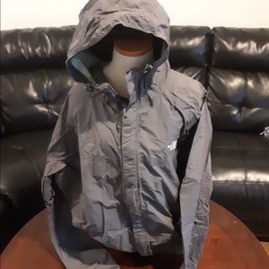Like new dark grey Northface waterproof jacket